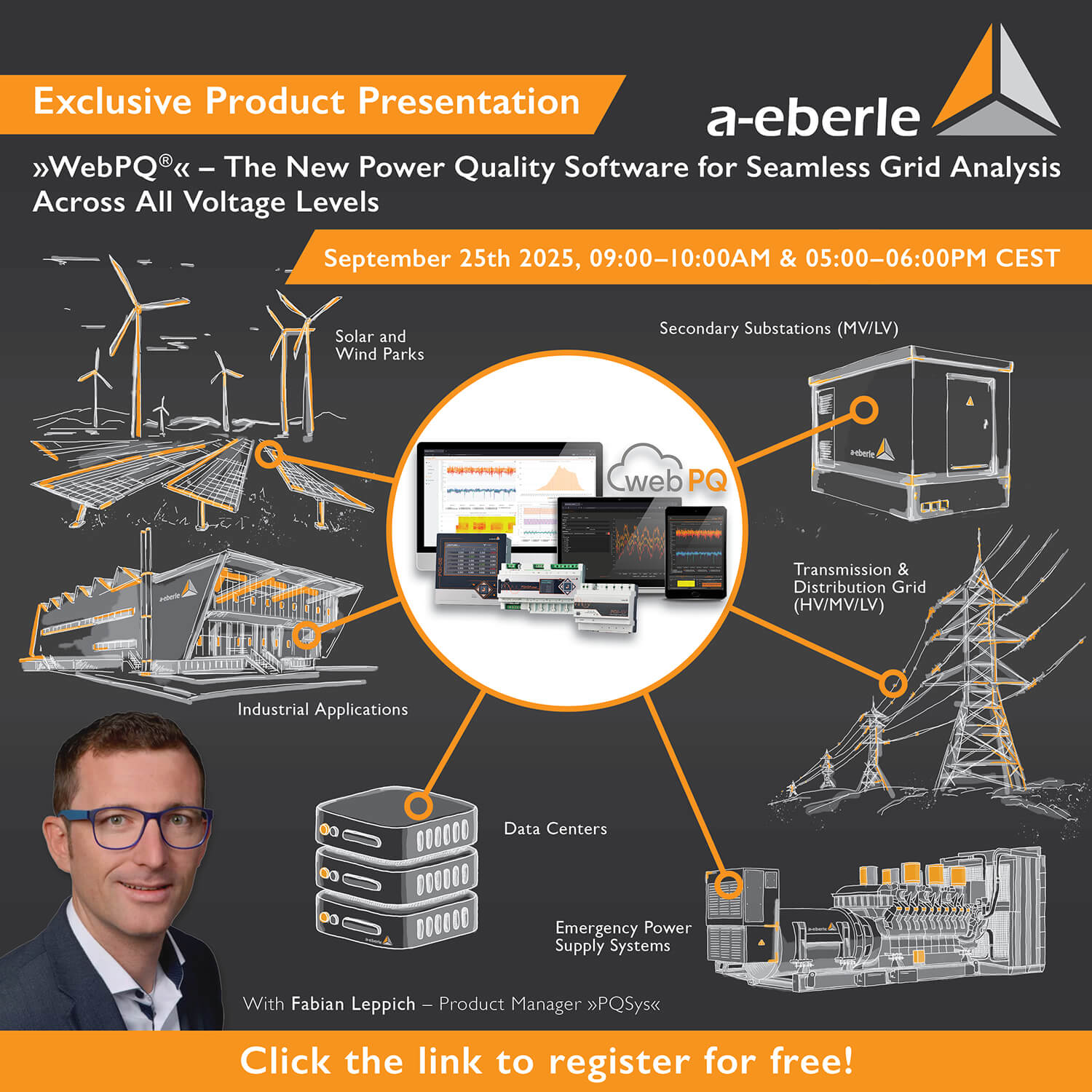 WebPQ-Sähkönlaatuohjelmiston webinaari 25.9.2025